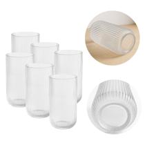 Jogo Kit 6 Copos Vidro Grosso 450ml Água Suco Drink Premium Cor Transparente Jogo Kit 6 Copos Vidro Grosso 450ml Água Suco Drink Premium Cor Transparente