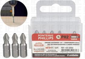Jogo Kit Bits Pontas 6 Peças Para Parafusadeira Jogo Kit Bits Pontas 6 Peças Para Parafusadeira