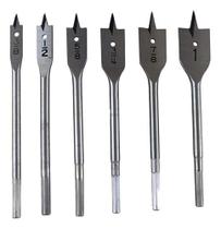 Jogo Kit Broca Chata Para Madeira Maciça 6 Peças Eda 4dl Jogo Kit Broca Chata Para Madeira Maciça 6 Peças Eda 4dl