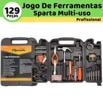 Jogo Kit Caixa 129 Peças Ferramentas Maleta Profissional - 1356455