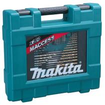 Jogo kit caixa ferramentas 200 peças makita profissional completo