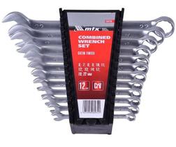 Jogo Kit Chave Combinada 6x22mm 12 Peças Crv Cromo - Mtx