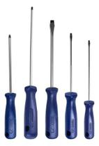 Jogo Kit Chave Fenda E Phillips Com 5 Peças 150160s Gedore