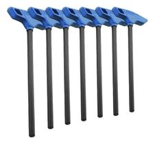 Jogo Kit Chave Hexagonal Allen Cabo Tipo T 7 Peças Gedore Jogo Kit Chave Hexagonal Allen Cabo Tipo T 7 Peças Gedore