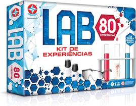 Jogo Kit de Experiências LAB 80 - Estrela Jogo Kit de Experiências LAB 80 - Estrela