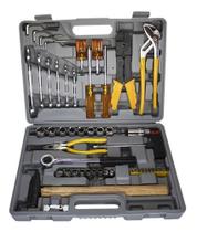 Jogo Kit de Ferramentas Manuais 100 Peças Com Maleta Jogo Kit de Ferramentas Manuais 100 Peças Com Maleta