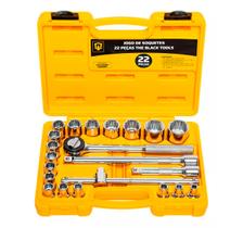 Jogo Kit De Ferramentas Manuais Chave Catraca 1/2 8 A 32mm Bcs022 The Black Tools