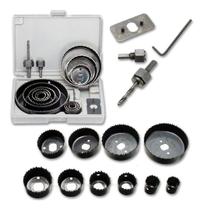 Jogo Kit De Fresas Vonder Tupia 12 Peças C/ Maleta+ Jogo serra copo