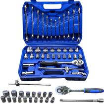 Jogo Kit Ferramentas 37 Peças Soquetes 8 A 32mm Chave combinada Profissional Cromo Vanádio Jogo Kit Ferramentas 37 Peças Soquetes 8 A 32mm Chave combinada Profissional Cromo Vanádio