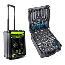 Jogo Kit Ferramentas Caixa Maleta Completa 186 Peças Hobby Eda Profissional