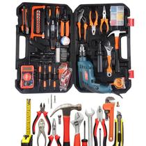 Jogo Kit Ferramentas Completo Profissional 88 Peças Furadeira