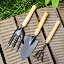 Jogo Kit Ferramentas Para Jardinagem 3 Peças Kit Conjunto Ferramentas Jardinagem