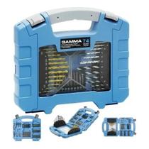 Jogo Kit Furadeira Parafusadeira 74 Pçs - Brocas Bits Soquetes Jogo Kit Furadeira Parafusadeira 74 Pçs - Brocas Bits Soquetes