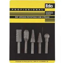Jogo Kit Lima Grozas Rotativas Com 5 Peças Eda