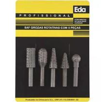 Jogo Kit Lima Grozas Rotativas Com 5 Peças Eda Jogo Kit Lima Grozas Rotativas Com 5 Peças Eda