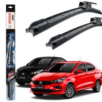 Jogo Kit Limpador Palheta Par Parabrisa Dianteiro Original Bosch Cronos