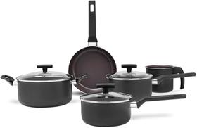 Jogo Kit Panelas Brinox Preserve Ceramica Antiaderente 5 Peças