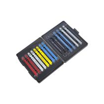 Jogo Kit Serra Tico Tico 14 Lâminas Para Madeira E Metal