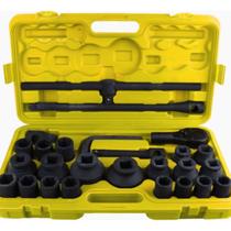 Jogo Kit Soquete Impacto 3,4 26pcs Linha Pesada Caminhão Crv Jogo Kit Soquete Impacto 3,4 26pcs Linha Pesada Caminhão Crv