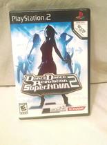 Jogo Konami DDR SuperNOVA 2 Bundle para PS2 com Tapete de Dança Jogo Konami DDR SuperNOVA 2 Bundle para PS2 com Tapete de Dança