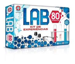 Jogo Lab Kit C/ 80 Experiências Estrela (tipo Alquimia)