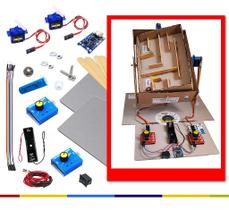Jogo Labirinto DIY - Kit de robótica para montar Educação Maker