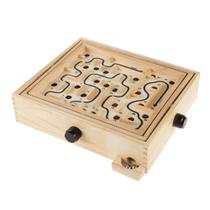 Jogo Labyrinth Wooden Maze Hey! Jogue! com 2 bolinhas de aço