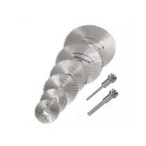 Jogo Lâmina De Serra Para Retífica Furadeira 8 Peças Charbs