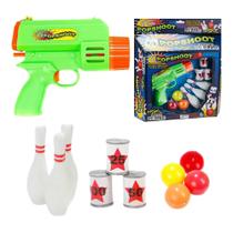 Jogo Lançador de Bolinhas Tiro ao Alvo Popshoot Pica Pau Jogo Lançador de Bolinhas Tiro ao Alvo Popshoot Pica Pau