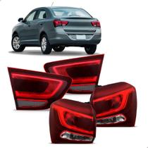 Jogo Lanternas 4 Peças Cobalt Fumê 2017 2018 2019 2020