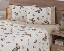 Jogo Lençol 4 Peças Cama Viúva 1,88Mx1,28Mx25Cm 100% Algodão Jogo Lençol 4 Peças Cama Viúva 1,88Mx1,28Mx25Cm 100% Algodão