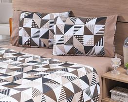 Jogo Lençol 4 Peças Cama Viúva 1,88Mx1,28Mx30Cm 100% Algodão Jogo Lençol 4 Peças Cama Viúva 1,88Mx1,28Mx30Cm 100% Algodão