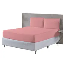 Jogo Lençol 400 Fios Percal Ponto Palito Casal Padrão 03 Pçs Jogo Lençol 400 Fios Percal Ponto Palito Casal Padrão 03 Pçs