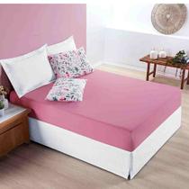 Jogo Lençol Cama King 3 peças Micropercal 200 fios Avere