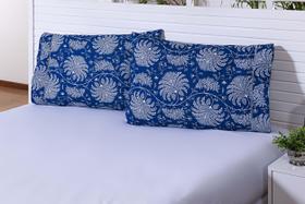 Jogo Lençol Casal 3 Pc (1,88m x 1,38m x 40cm alt) Percal 150 Fios 100% Algodão Estampado HGK Jogo Lençol Casal 3 Pc (1,88m x 1,38m x 40cm alt) Percal 150 Fios 100% Algodão Estampado HGK