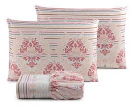 Jogo lençol casal 3 pçs box 30cm tecido pelitizado 200 fios Jogo lençol casal 3 pçs box 30cm tecido pelitizado 200 fios