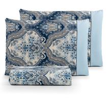 Jogo Lençol Casal Box 3 Pçs 180 Fios 100% Algodão COMPOSE Jogo Lençol Casal Box 3 Pçs 180 Fios 100% Algodão COMPOSE