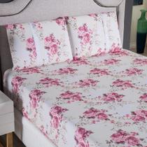 Jogo Lençol Casal Estampado Elástico Malha 100% Algodão Jogo Lençol Casal Estampado Elástico Malha 100% Algodão