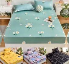 Jogo Lençol Casal Kit 3 Peças Com Elastico Estampado arthur Jogo Lençol Casal Kit 3 Peças Com Elastico Estampado arthur