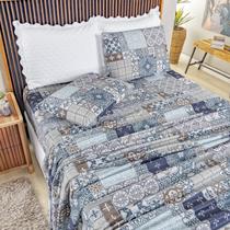 Jogo Lençol Casal Percal 400 Fios 4 Pçs Estampado E Macio