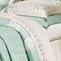 Jogo Lençol Clara Solteiro 3Pçs 200 Fios Bordado 100% Jogo Lençol Clara Solteiro 3Pçs 200 Fios Bordado 100%