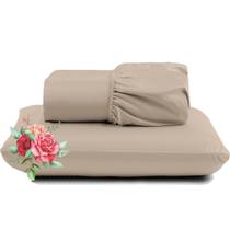 Jogo Lençol Dia A Dia Percal Solteiro 2 Peças Barato Tabaco Jogo Lençol Dia A Dia Percal Solteiro 2 Peças Barato Tabaco