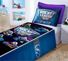 Jogo Lençol + Fronha Rocket League Jogo Lençol + Fronha Rocket League