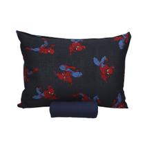 Jogo Lençol Homem Aranha 100% Algodão Spider Solteiro 2 Peças