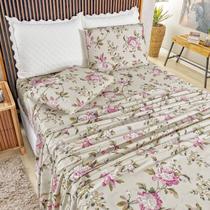 Jogo Lençol King Percal 400 Fios 4 Peças Estampado E Macio Jogo Lençol King Percal 400 Fios 4 Peças Estampado E Macio