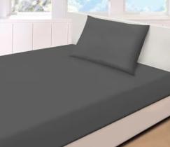 Jogo Lençol Para Solteiro com Elástico Microfibra 100% Poliéster