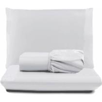 Jogo Lençol Pratik Peletizado Padrão 3 Peças Barato - Branco Jogo Lençol Pratik Peletizado Padrão 3 Peças Barato - Branco