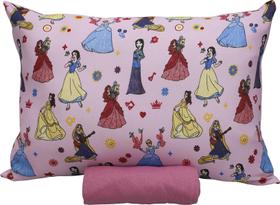 Jogo Lençol Princesas Disney 100% Algodão Menina Elástico Jogo Lençol Princesas Disney 100% Algodão Menina Elástico