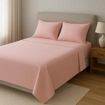 Jogo Lençol Queen 6 Peças Algodão Ref.6