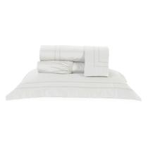 Jogo Lençol Queen Pádua 4Pçs 400 Fios 100% Algodão Egípcio